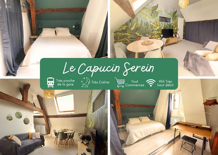 Capucin Serein- 5\' Gare- Tout Commerces- Calme